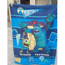 Monsters INC Filled Cot Blanket